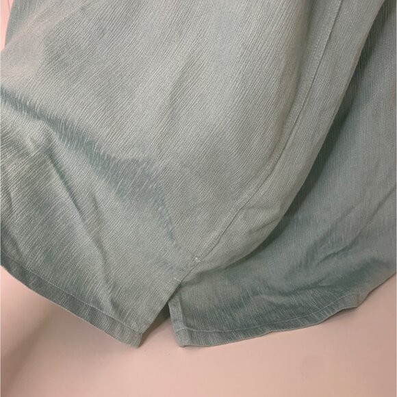 Foundry Seafoam Big and Tall Button Down Shirt 3XLT - Picture 3 of 6